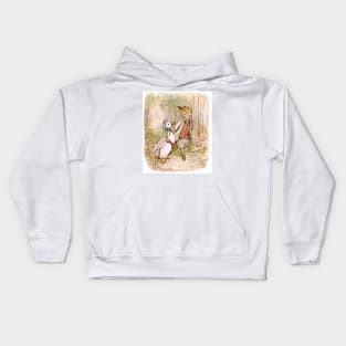 Jemimah Puddleduck and the Gentleman - Beatrix Potter Kids Hoodie